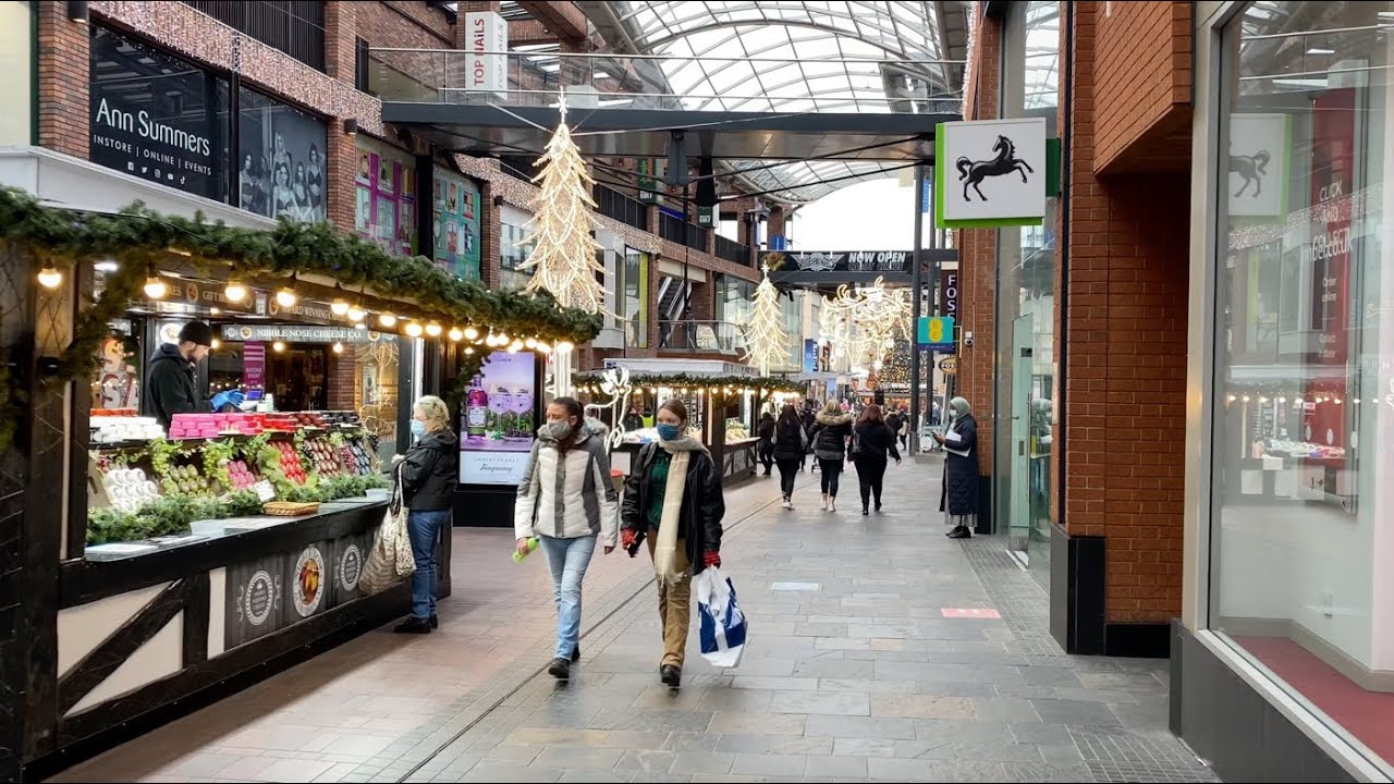 Bristol Shopping Centres Cabot Circus & The Galleries England UK