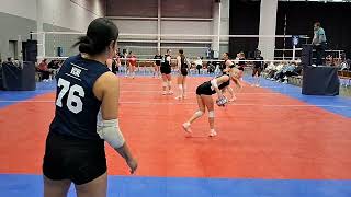 Mizuno Midwest Challenge VCNL 17 Silver VS Iowa United 172 Elite ( full game)