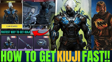 FASTEST Way to Unlock Kiuji Skin in DMZ✅☠️