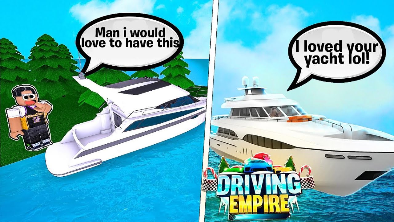 BUYING THE YACHT ON ROBLOX  LIFE!! 