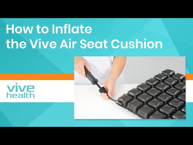 Vive Health CSH1051GRY Air Seat Cushion