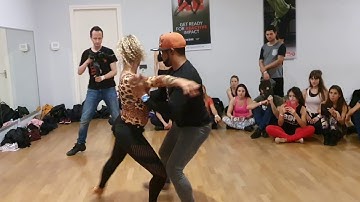 Carlos and Fernanda Brazilian Zouk demo at Dutch Congress