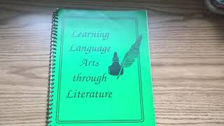 Learning Language Arts Through Literature Green Book First Edition (7th-8th grade) Flip Through