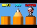 NOOB vs PRO vs HACKER - Carve The Pencil
