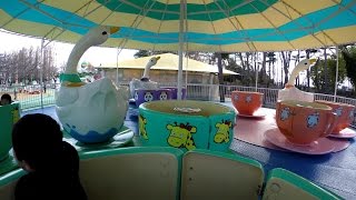 🟢むさしの村 コーヒーカップ / Coffee cup Rotating ride at Saitama