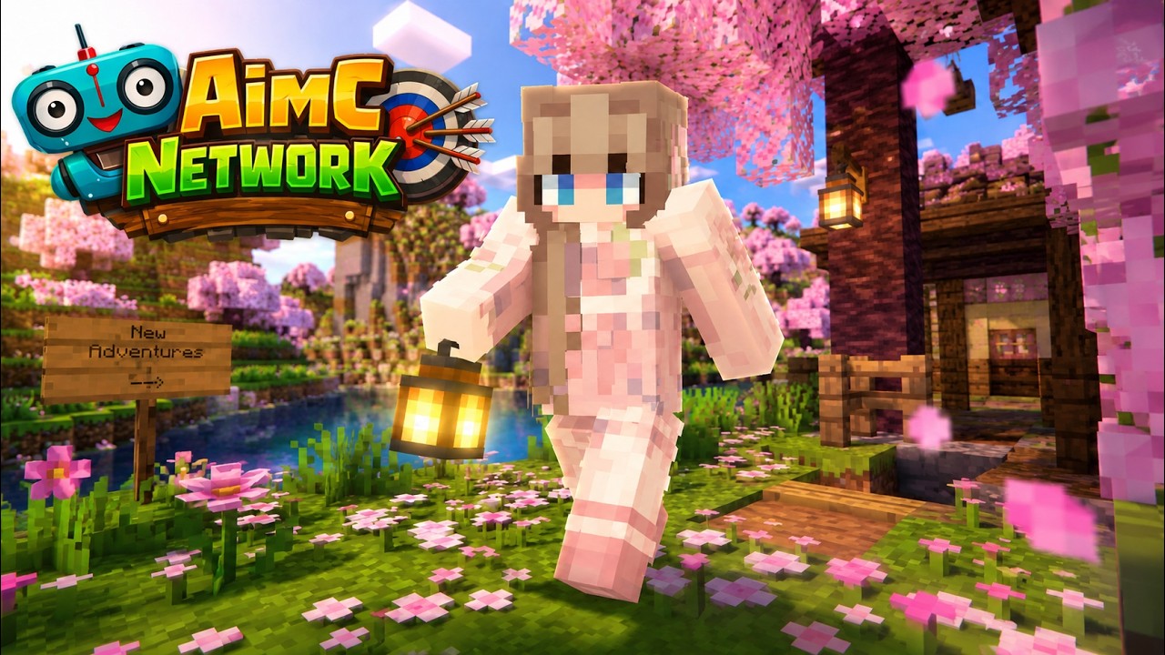 Minecraft Public Server Called AIMC Network Day 2 | ishu568 - YouTube