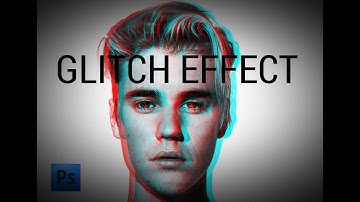 How to Create A Glitch Effect in Photoshop UNDER 1 MINUTE