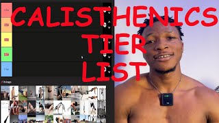 The Calisthenics Tier List Ranking Exercises