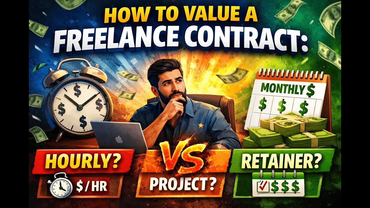 How to Value a Freelance Contract? Hourly vs. Project vs. Retainer