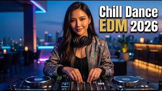 Sunset EDM Mix 2026 - Smooth Chill Dance Music for Beach Evening and Summer Roadtrip