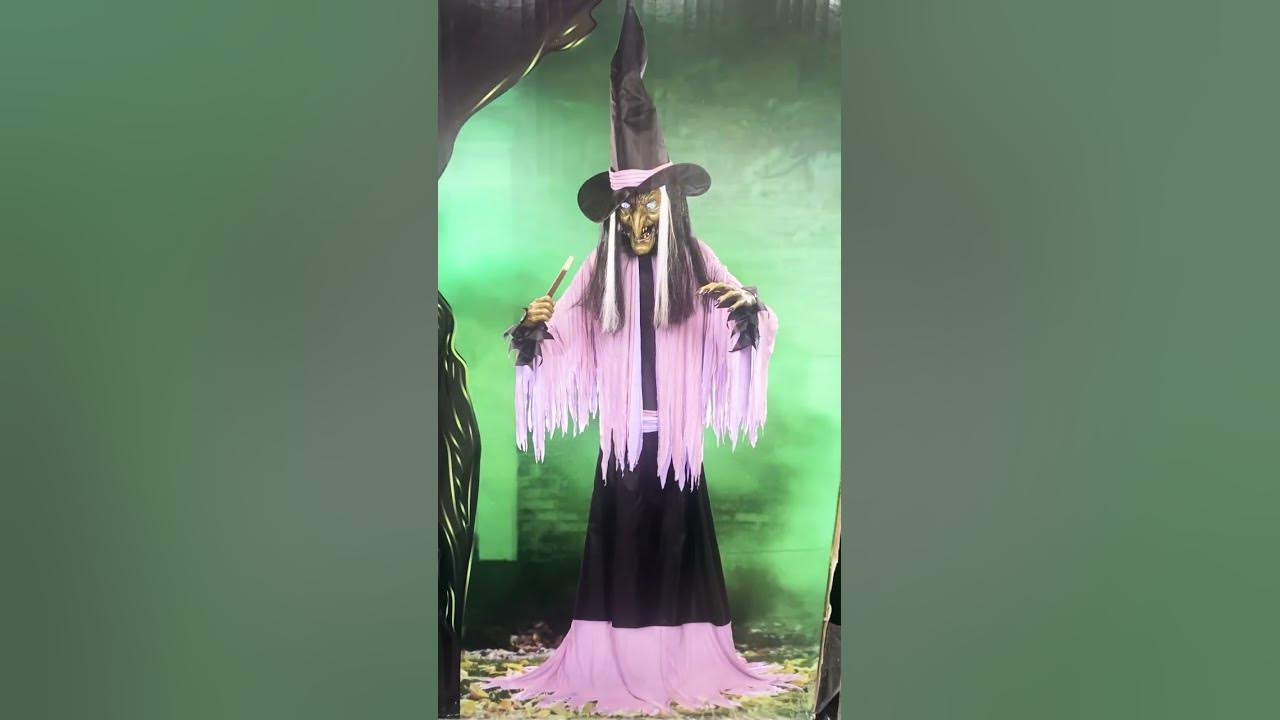 COSTCO 10’ ANIMATED WITCH costco halloweendecor subscribetomychannel