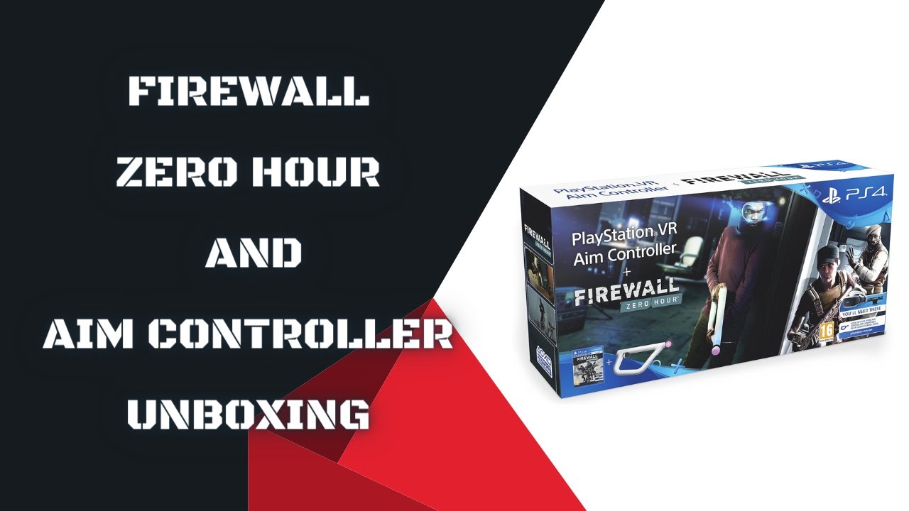 Firewall Zero Hour and Aim Controller Unboxing | PSVR, PlayStation