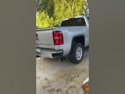 2014 gmc sierra 5.3 Amazon Netami 3.5” exhaust - YouTube