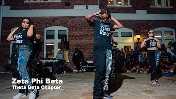 Zeta Phi Beta Sorority, Inc., Theta Beta Chapter at the Midnight Prowl at Tuskegee University