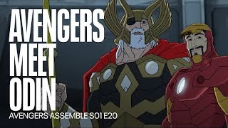 The Avengers meet Odin | Avengers Assemble Resimi