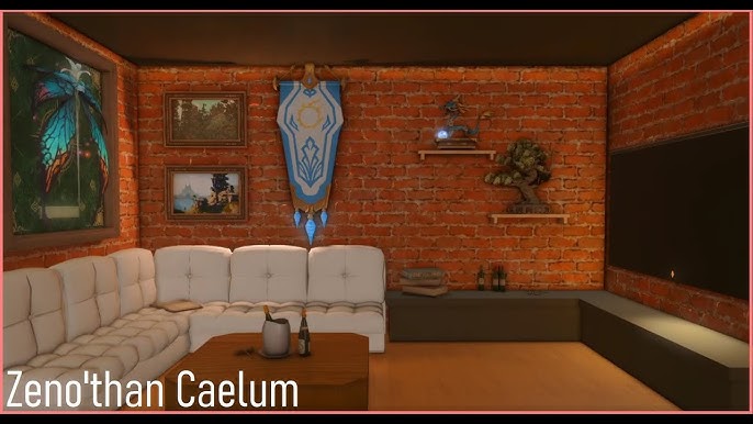 Ffxiv House Tour Gig Farron Gilh Shirogane Ward 4 Plot 8 Medium You - Brick Interior Wall Ff14 Ffxiv House Tour Gig Farron Gilh Shirogane Ward 4 Plot 8 Medium You - Brick Interior Wall Ff14