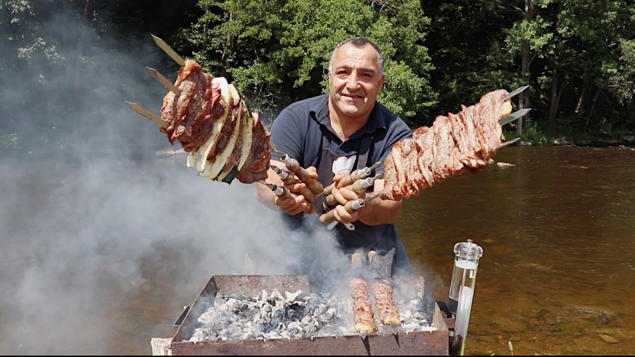 Шашлык наполеон из говядины. Самаркандский шашлык Наполеон. Мясной Наполеон шашлык. Наполеон шашлык узбекский. Шашлык Наполеон говядина.