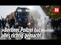 „Querdenker“-Demo: „Berliner Polizei war höchst professionell“