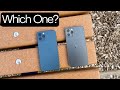 Apple iPhone 12 Pro Color Comparison Graphite (Black) and Pacific Blue | Shots of Both Colors |