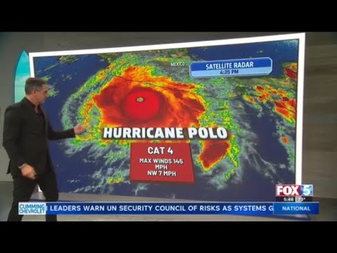 Hurricane Polo: Category 4 Major Threat Update