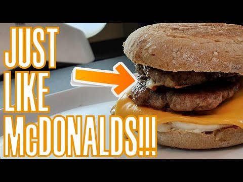 Como fazer McDonalds hambúrguer em casa!