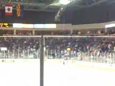 ARIZONA SUNDOGS GOALIES FIGHT!!! Bill Zaniboni VS Jason Tapp