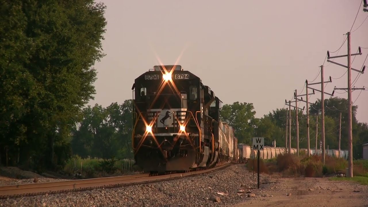 NS Marion Branch and Goshen, Indiana (August 2012)