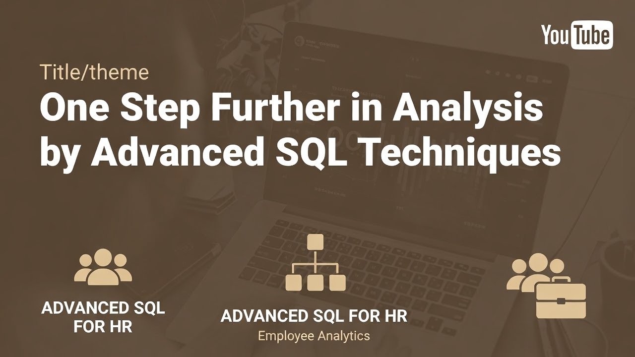 One Step Further in Analysis by Advanced SQL Techniques
