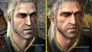 The Witcher 2 Xbox One X vs PC Graphics Comparison 
