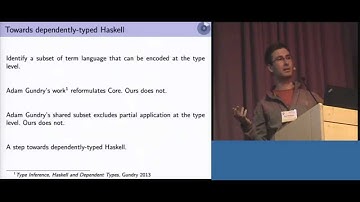 Haskell 2014: Promoting Functions to Type Families in Haskell, Jan Stolarek