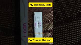 early pregnancy test results / pregnancy test before the missed period / pcod pregnancy / pcod baby
