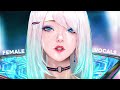 Best of female vocal music 2023  edm trap dubstep dnb electro house  gaming mix 2023