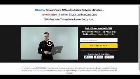 High Traffic Academy Discount + Free Training Videos