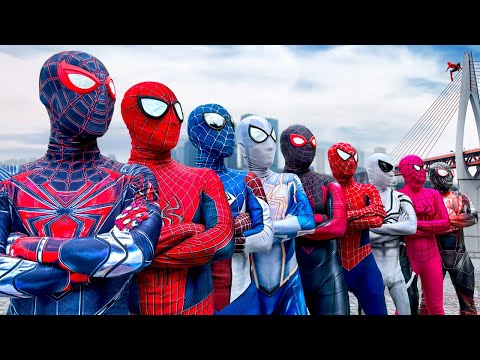 What If Many SPIDER MAN In 1 HOUSE SPIDER MAN S Story New Season 4 All Action Funny
