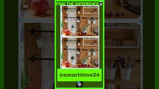 Find the Difference  Pictures 1 | Only Genius Mind |Smart Time 24|@smarttime24 | #smarttime24 screenshot 1