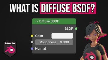 How to use the Diffuse BSDF Shader in Blender 4.2!