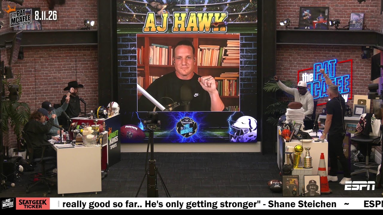 The Pat McAfee Show Live | Tuesday August 11th 2026