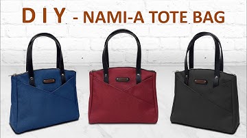 DIY Nami A Tote Bag - Easy Totebag Tutorial - Cara membuat tas tote bag mudah