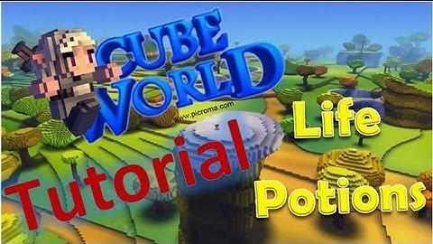 CubeWorld Tutorial #4 - How to make life potions [EN]