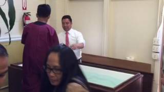 Bro Michal Pechardo First Time Baptism Bro Michal Pechardo First Time Baptism