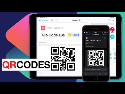 🍎 Create useful QR codes with your iPad & iPhone