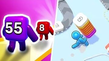 Level Up Numbers vs Idle 2048 Land  - Max Level Gameplay (Part 2)