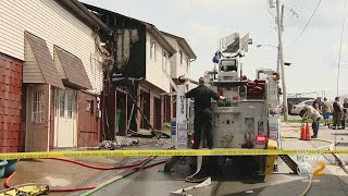 Fire Breaks Out At Lea's Floral Shop