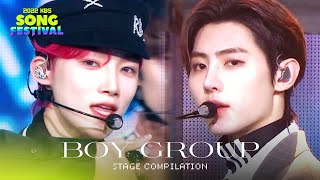 BOY GROUP STAGE COMPILATION [2022 KBS Song Festival] I KBS WORLD TV 221216
