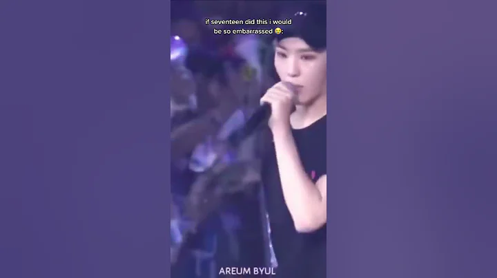 SHE SLAYED IT OMG SO STABLE 😭 and the way seventeen hyped her up😩