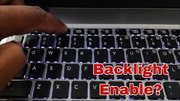 All HP Laptop Keyboard Backlight Not Turning On Problem in Windows11#Macnitesh