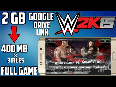 Wwe 2k15 Ppsspp Iso Download For Android Wwe 2k15 Ppsspp Iso Download For Android
