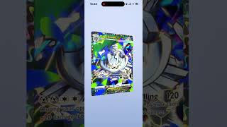 Pulled the rare mega steelix ex 2 star holographic gold card! #crimsonblaze Pokemon tcg pocket