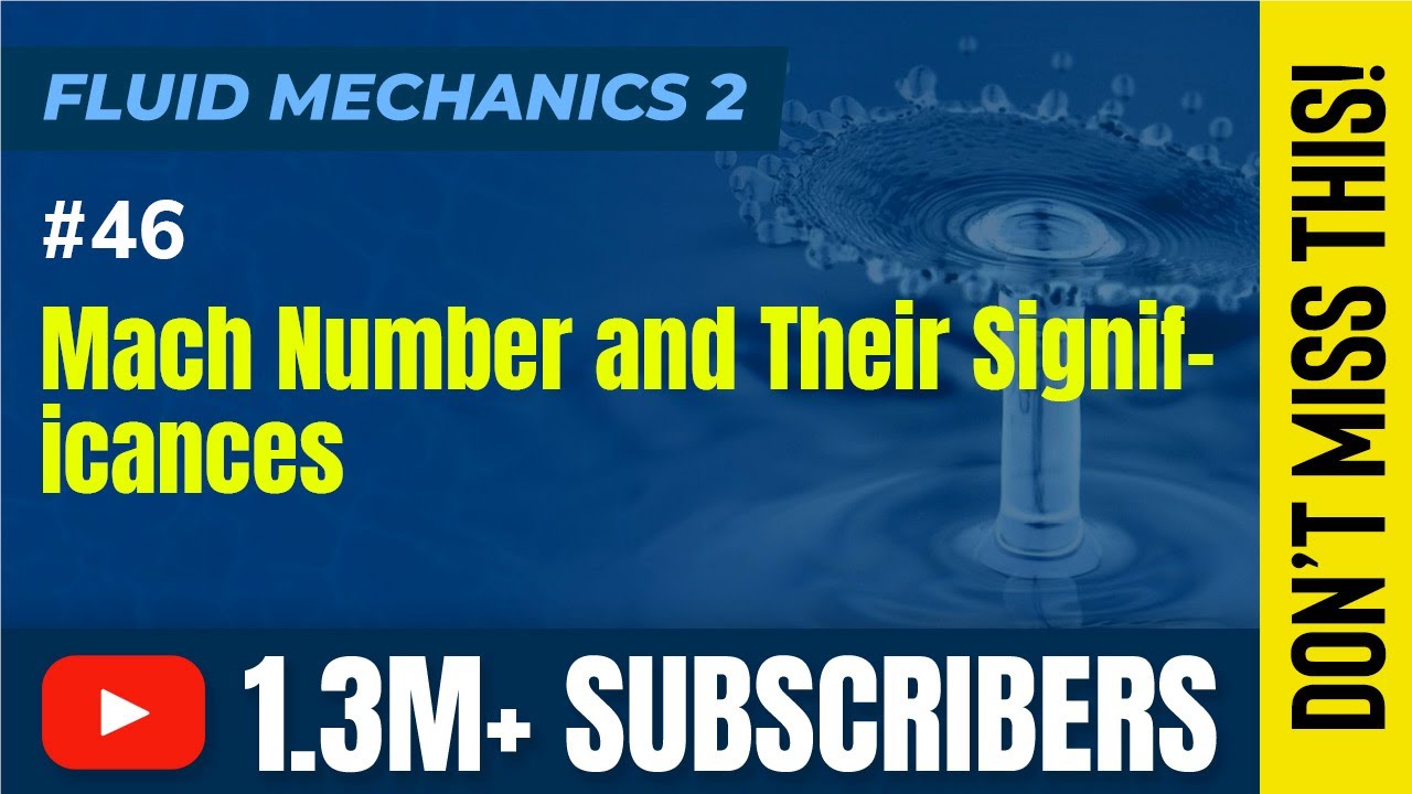 Mach Number And Their Significances Compressible Flow Fluid 