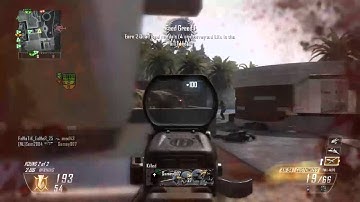 CoD - Black Ops II quad feed An-94 at raid